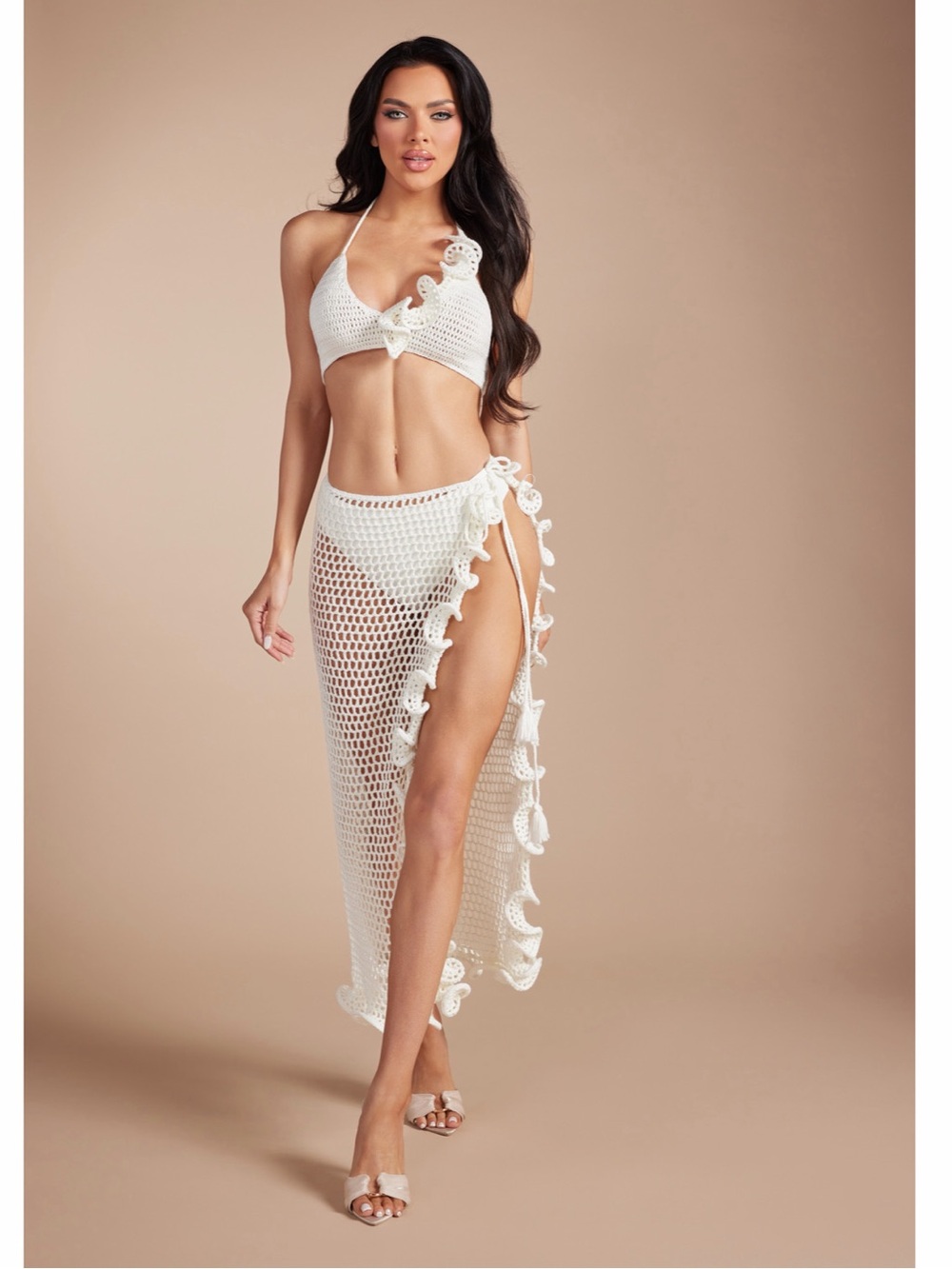 Crochet Skirt Set